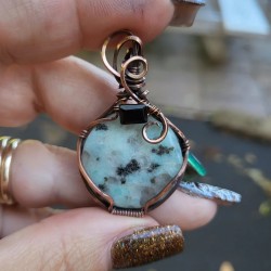 Sesame Jasper & Black Spinel Designer WW