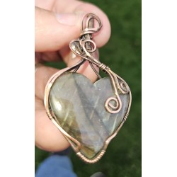 Heart Shaped Labradorite Designer WW